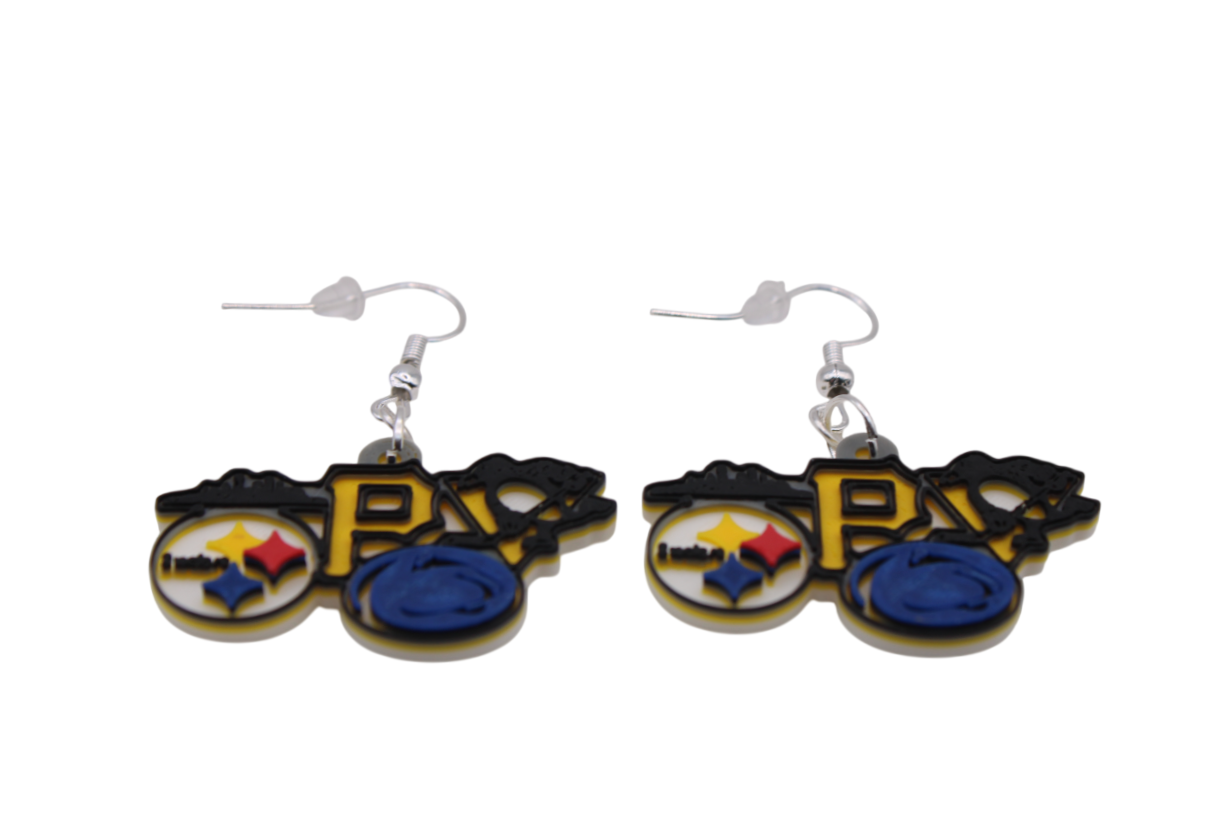 Pittsburg Penguins Earrings