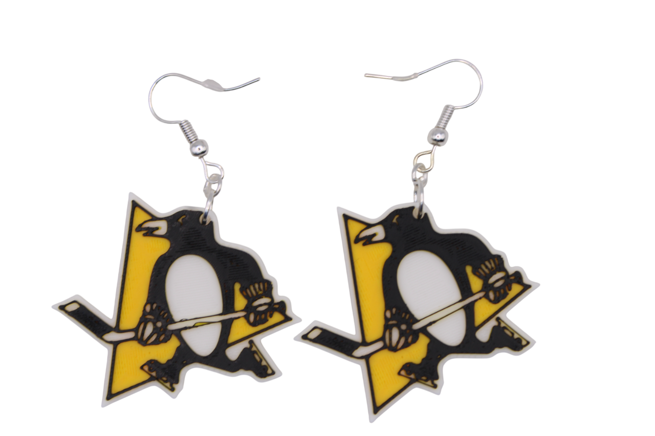 Pittsburg Penguins Earrings