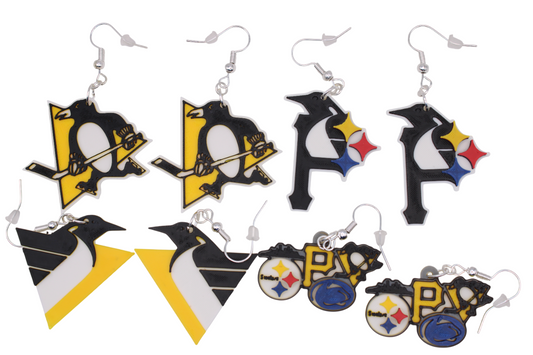 Pittsburg Penguins Earrings