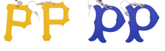 P Earrings (over 40 colors!)