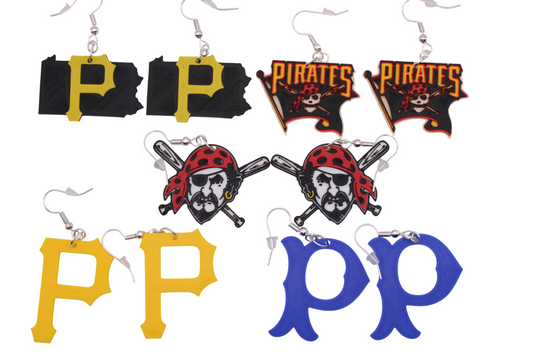 Pittsburg Pirates Earrings