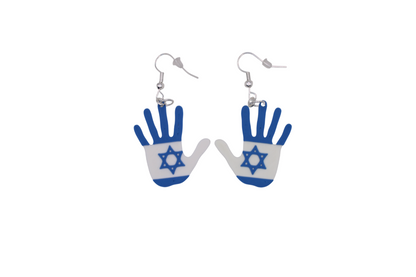 Stop Hate on Jews Earrings