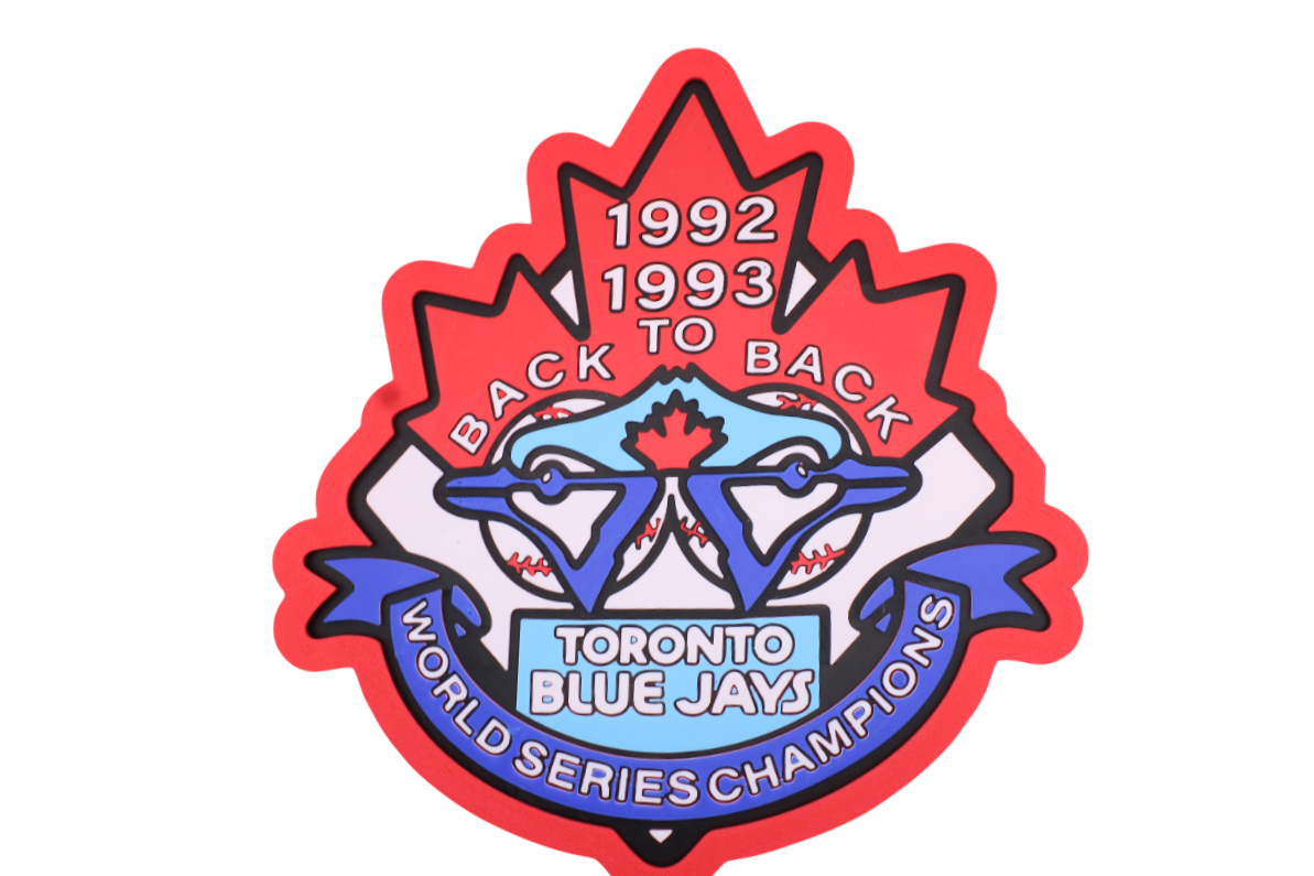 Toronto Blue Jays 92-93 Championship Plaque