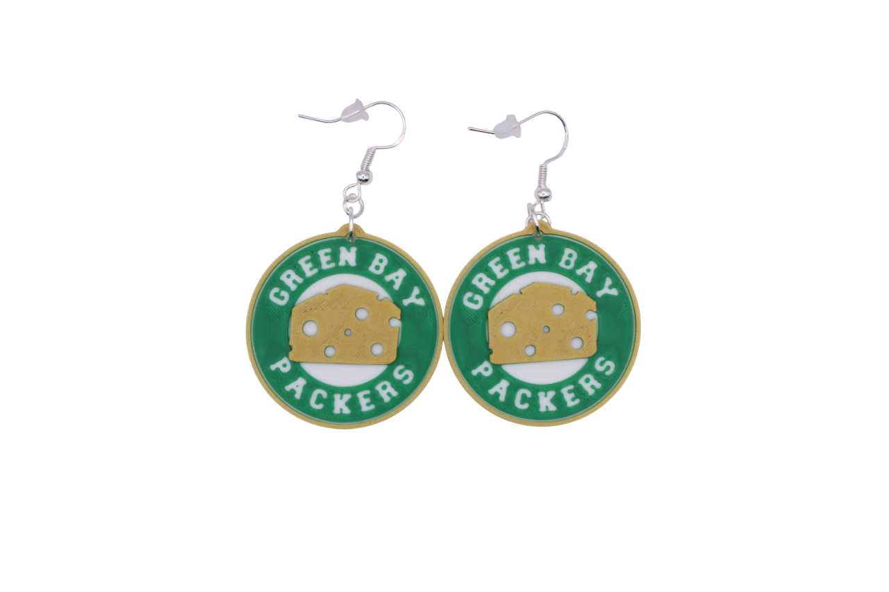 Green Bay Packers Earrings