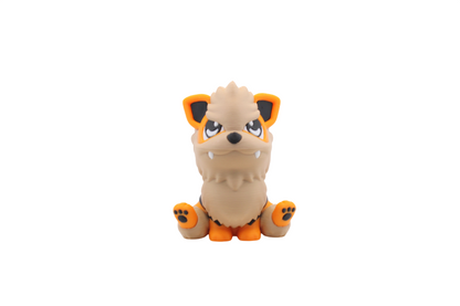 Growlithe and Arcainine