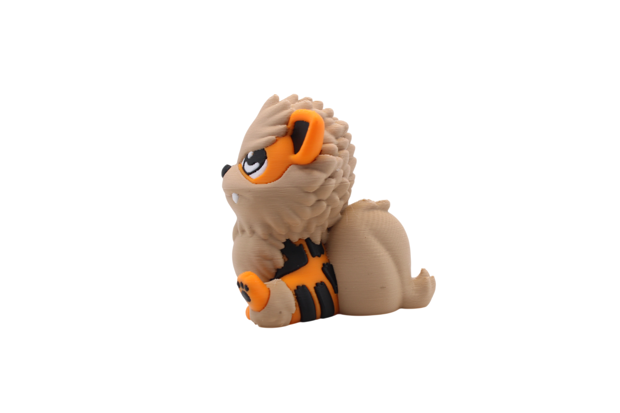 Growlithe and Arcainine