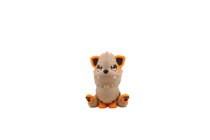Growlithe and Arcainine