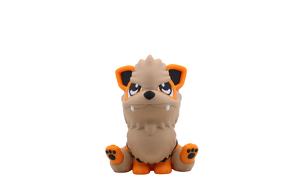Growlithe and Arcainine