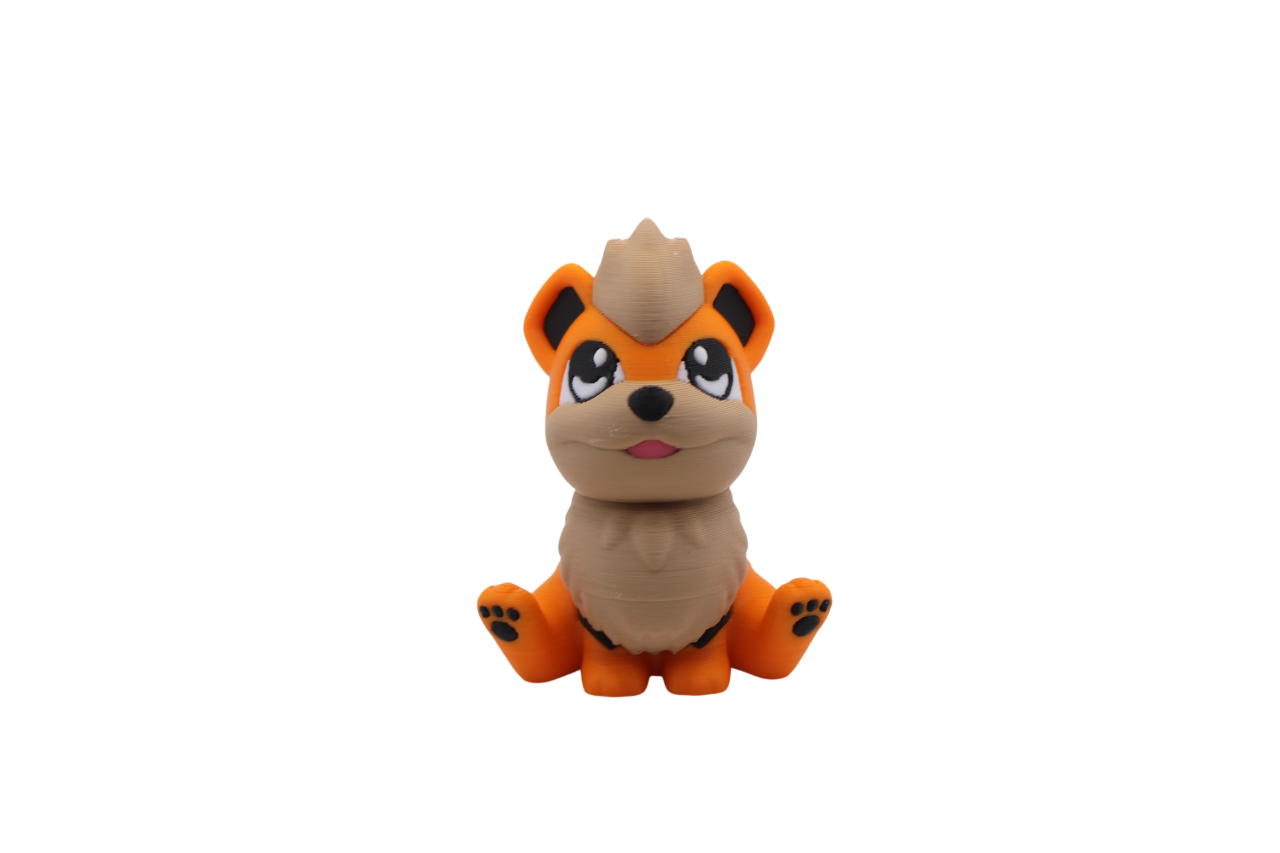 Growlithe and Arcainine