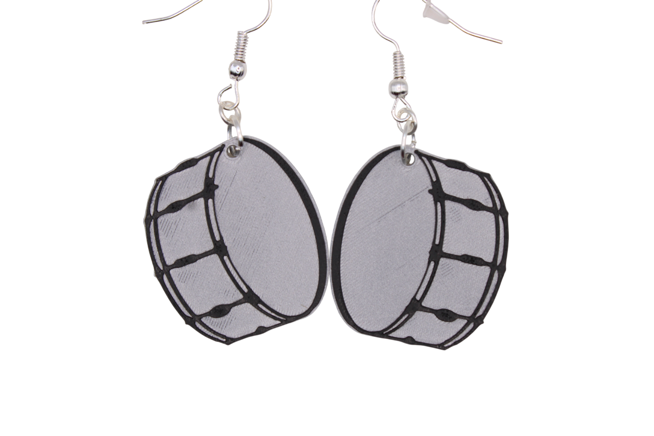 Drums Multicolor Earrings