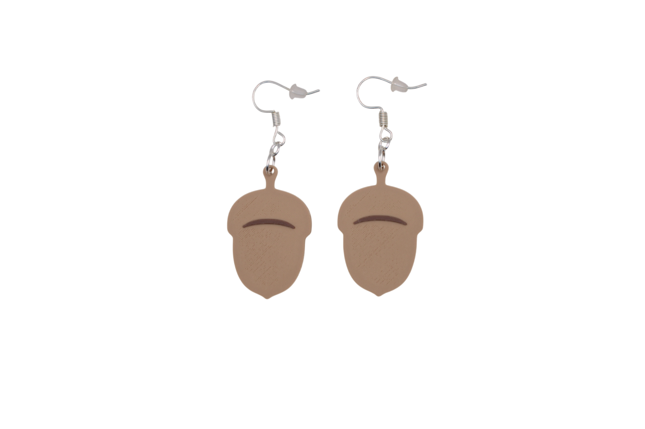 Acorn Earrings