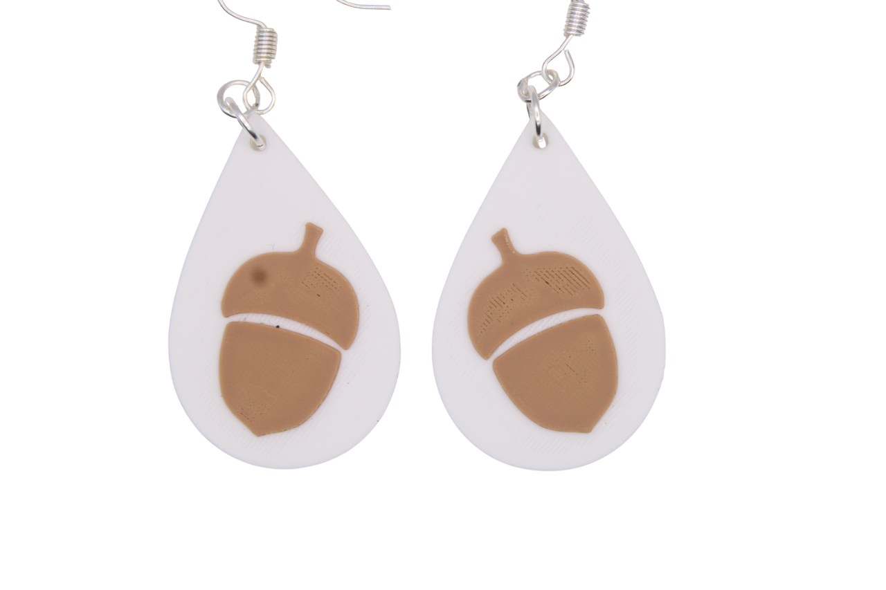Acorn Earrings