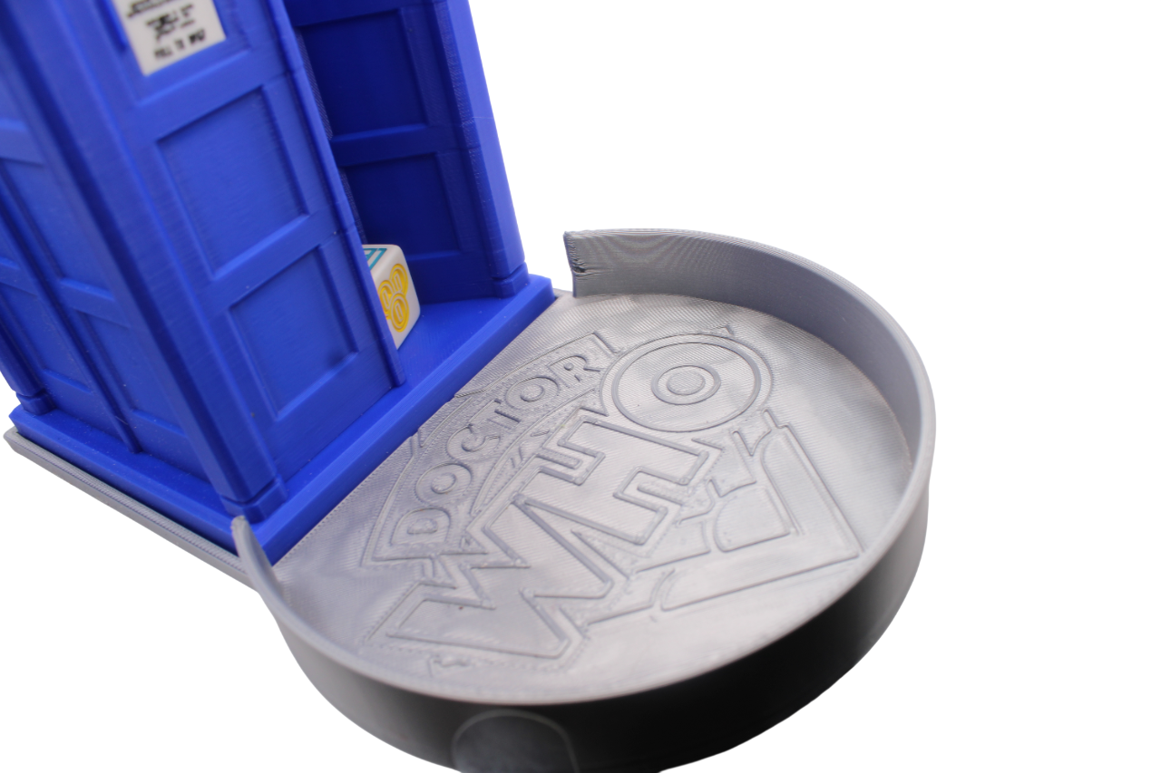 Dr Who Tardis Dice Tower