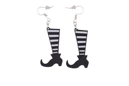 Witch and Cauldron Earrings