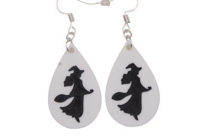 Witch and Cauldron Earrings