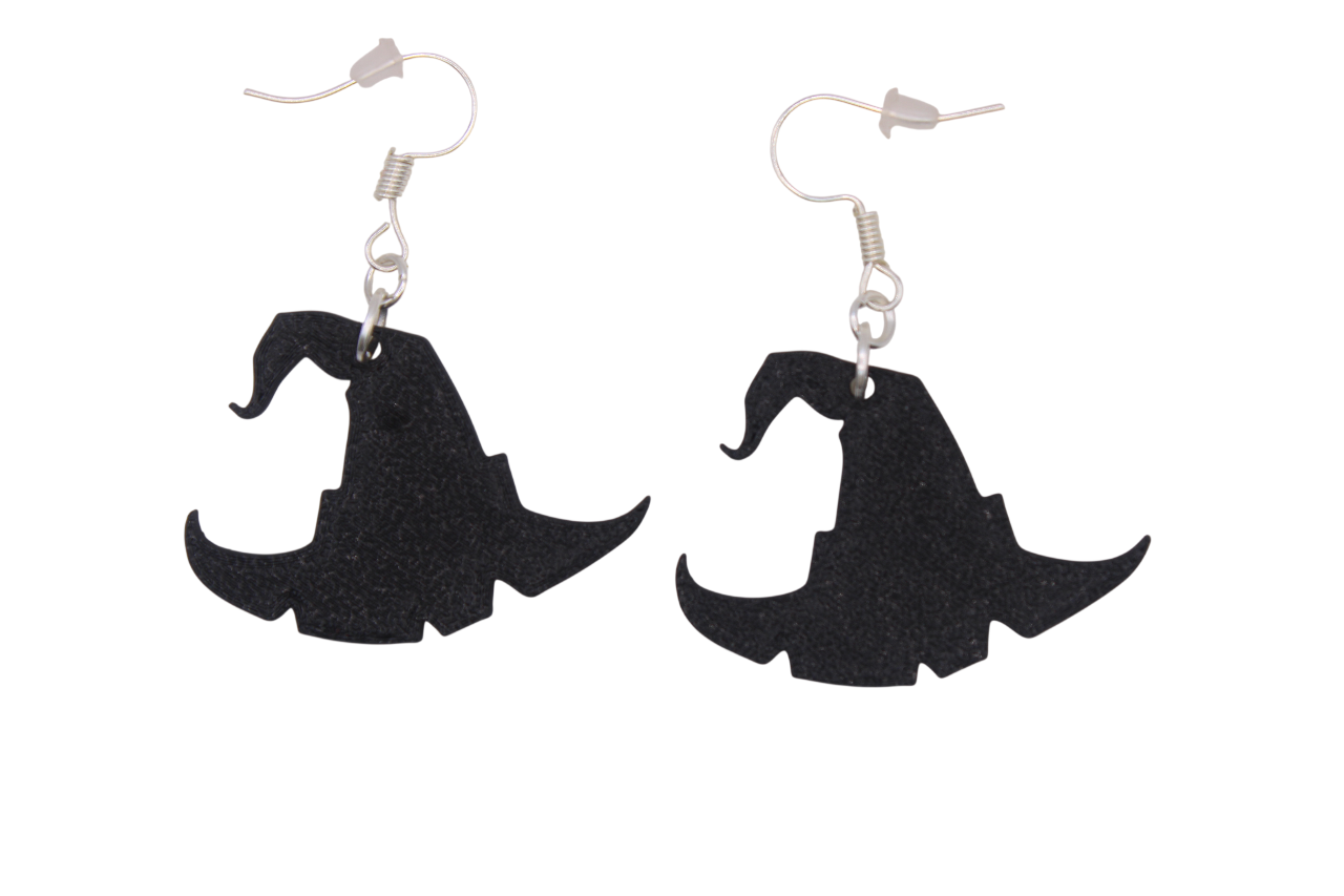 Witch and Cauldron Earrings