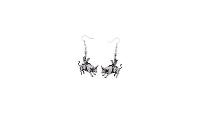 Cowboy/girl Rodeo Earrings Set 1