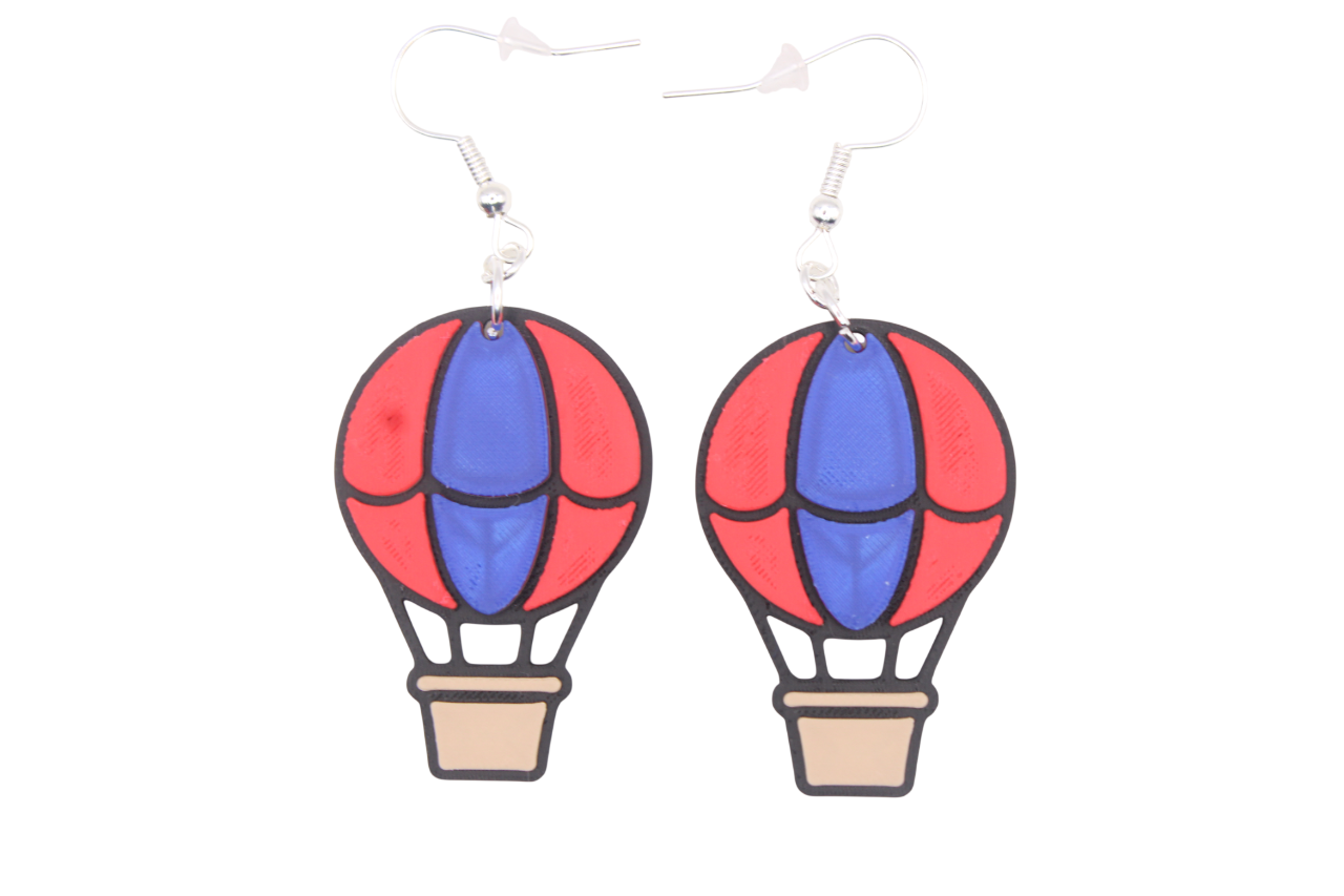 Hot Air Balloon Customizable! 4 colors