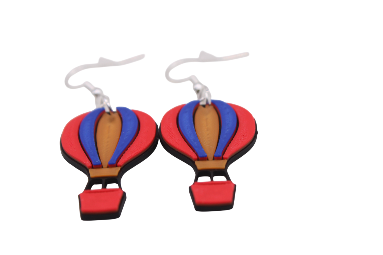 Hot Air Balloon Customizable! 4 colors