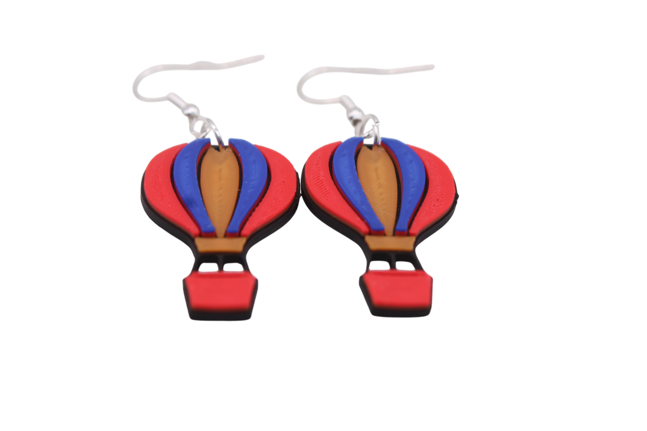 Hot Air Balloon Customizable! 4 colors