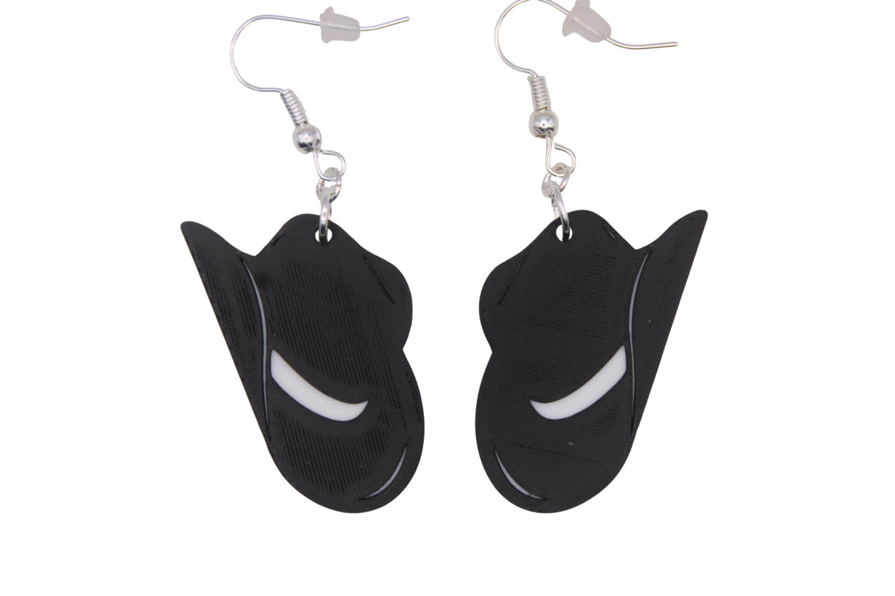 Cowgirl Hat Earrings