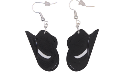 Cowgirl Hat Earrings