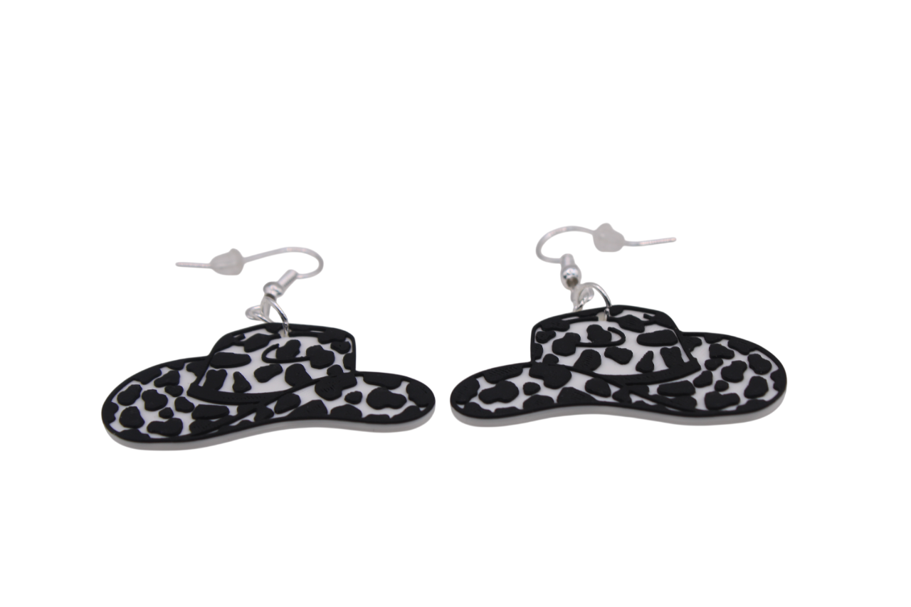 Cowgirl Hat Earrings