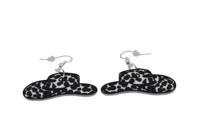 Cowgirl Hat Earrings