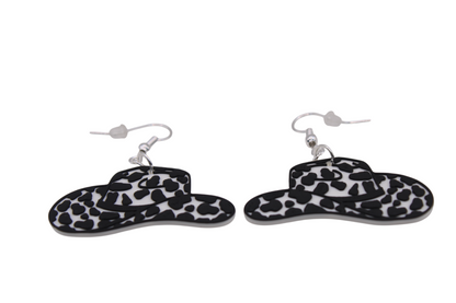 Cowgirl Hat Earrings