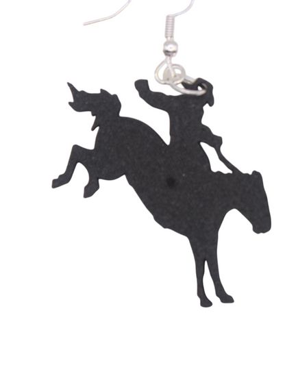 Cowboy/girl Rodeo Earrings Set 4