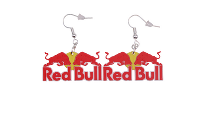 Red Bull Earrings