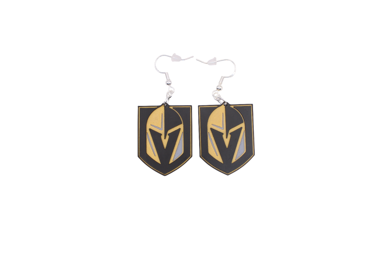 Las Vegas Knights Earrings
