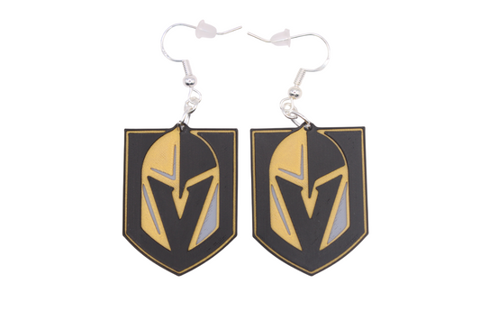 Las Vegas Knights Earrings