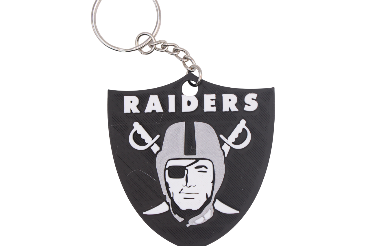 Las Vegas Raiders Keychain