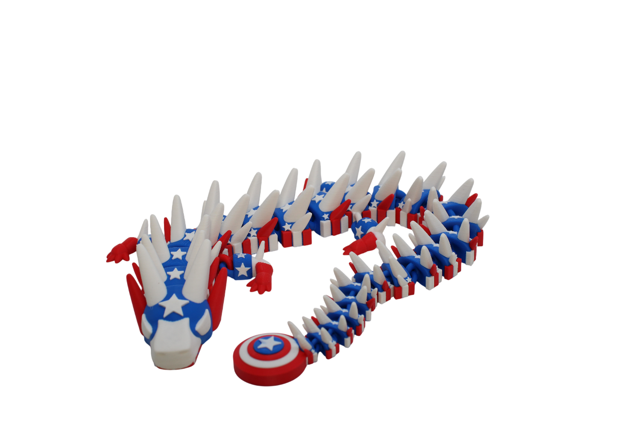 Captain America Dragon