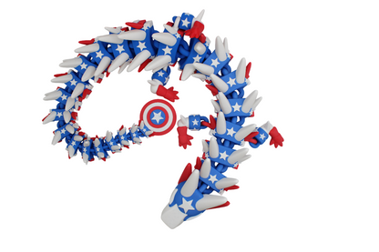 Captain America Dragon