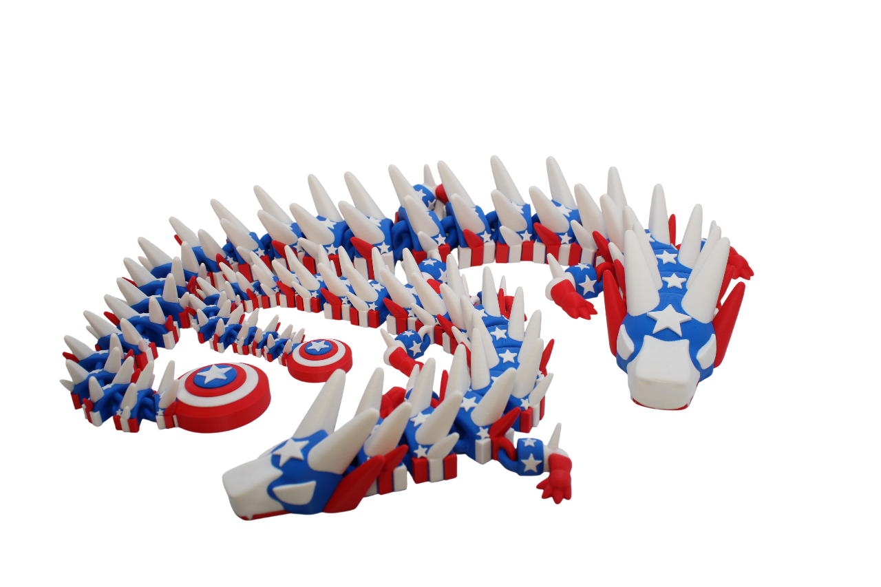 Captain America Dragon