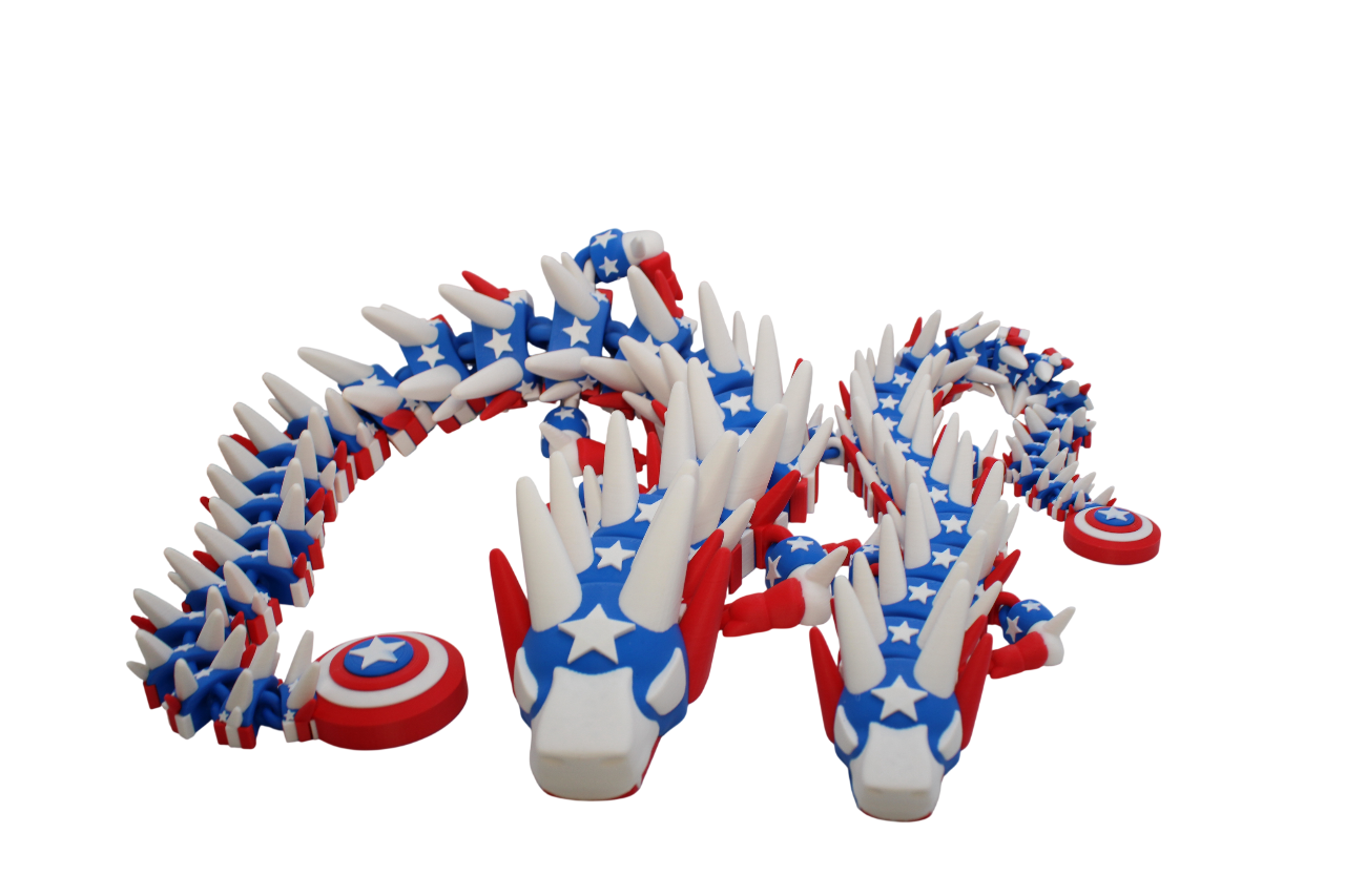 Captain America Dragon