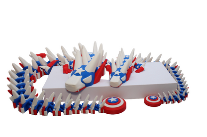 Captain America Dragon