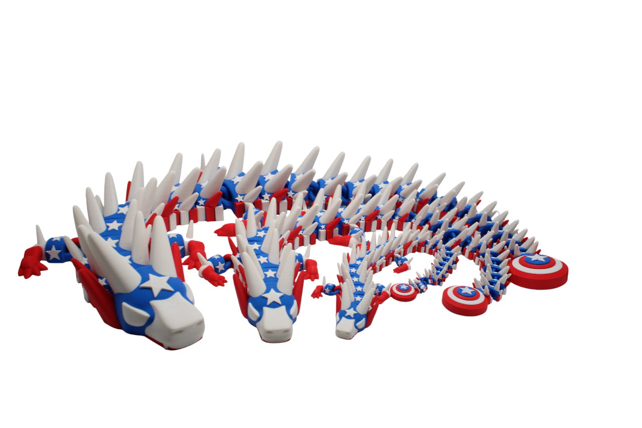 Captain America Dragon