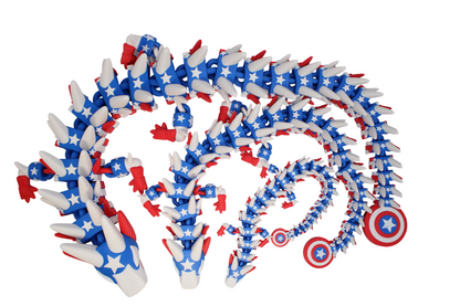 Captain America Dragon