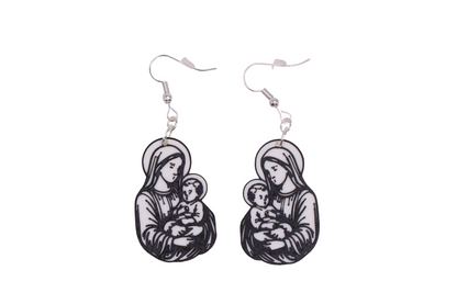 Faith inspired Christmas Earrings