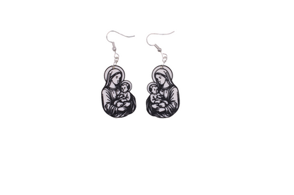 Faith inspired Christmas Earrings
