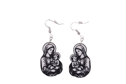 Faith inspired Christmas Earrings