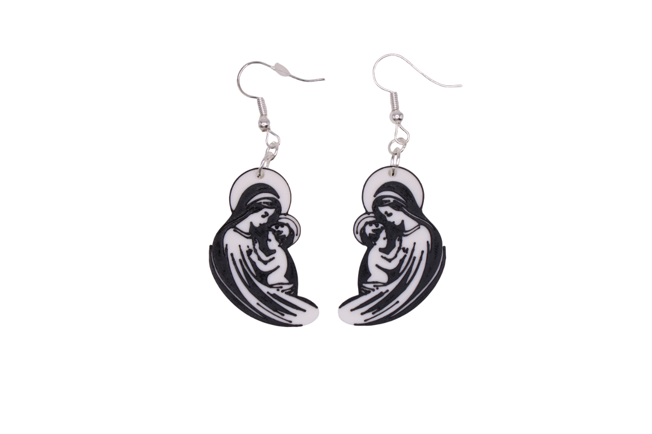 Faith inspired Christmas Earrings