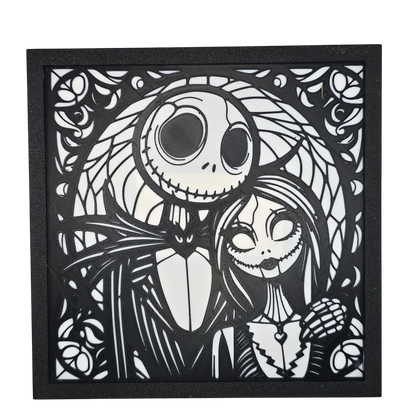 Jack and Sally Painting