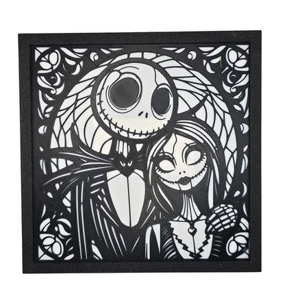 Jack and Sally Painting