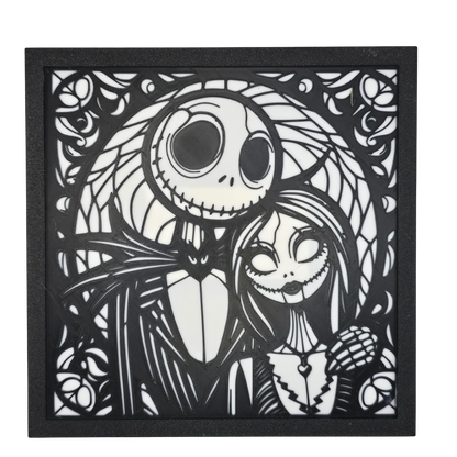 Jack and Sally Painting