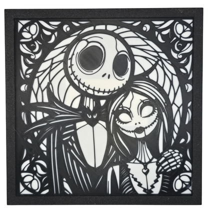 Jack and Sally Painting
