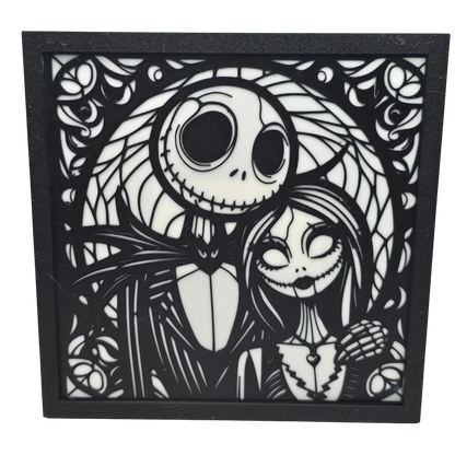 Jack and Sally Painting